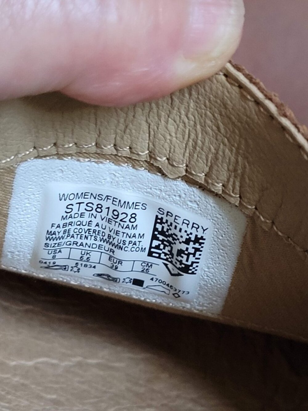 Sperry Top-Sider Seaport Light Brown Leather Penny Loafers Womens 8 - Picture 8 of 8